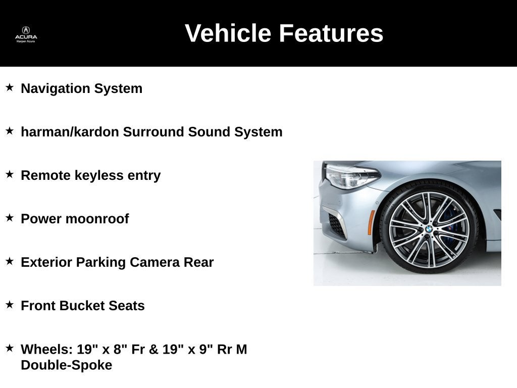 2018 BMW 5 Series M550i xDrive