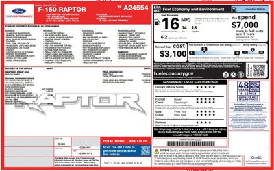 2026 Ford F-150 Raptor