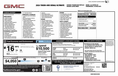 2024 GMC Yukon Denali Ultimate
