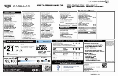 2023 Cadillac XT6 Premium Luxury