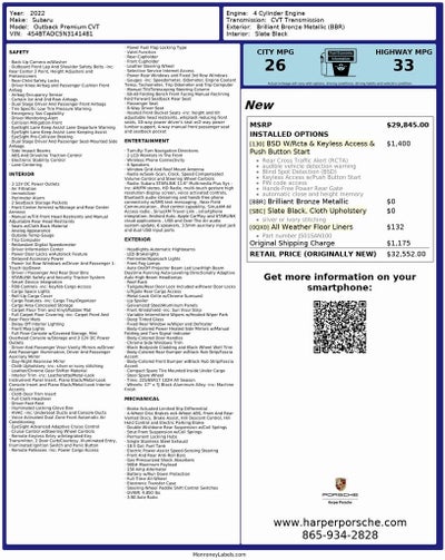 2022 Subaru Outback Premium