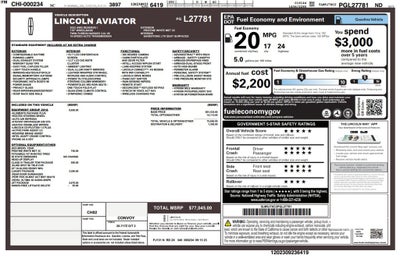 2023 Lincoln Aviator Reserve Premium