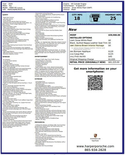 2020 Kia K900 Luxury