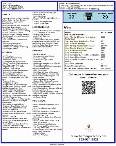 2021 Mercedes-Benz CLA CLA 35 AMG® 4MATIC®