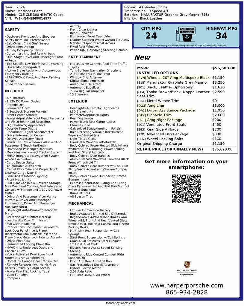 2024 Mercedes-Benz CLE CLE 300 4MATIC®