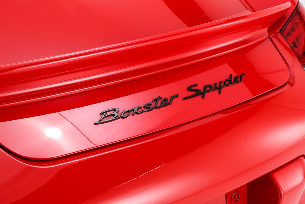 2011 Porsche Boxster Spyder