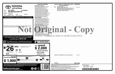 2020 Toyota Supra 3.0