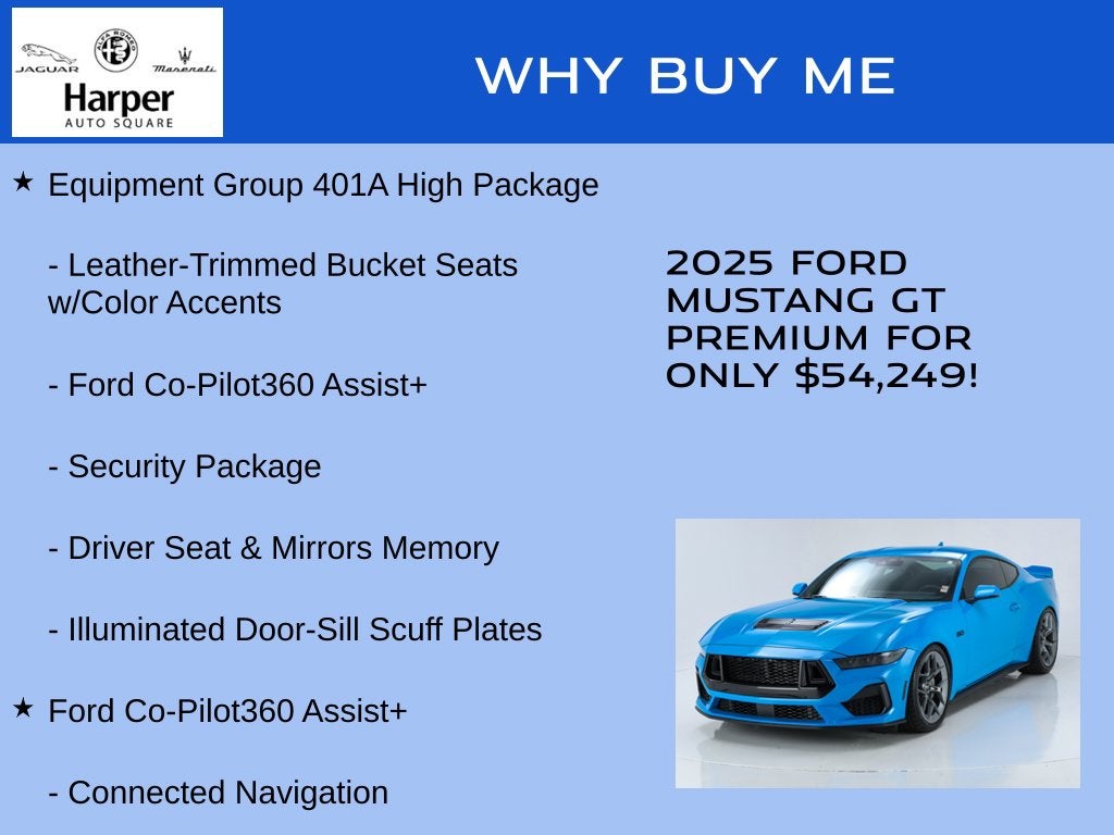 2025 Ford Mustang GT Premium