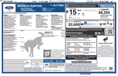 2024 Ford Bronco Raptor
