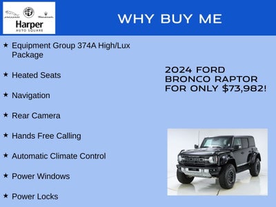 2024 Ford Bronco Raptor