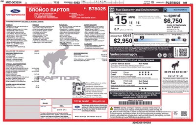 2023 Ford Bronco Raptor