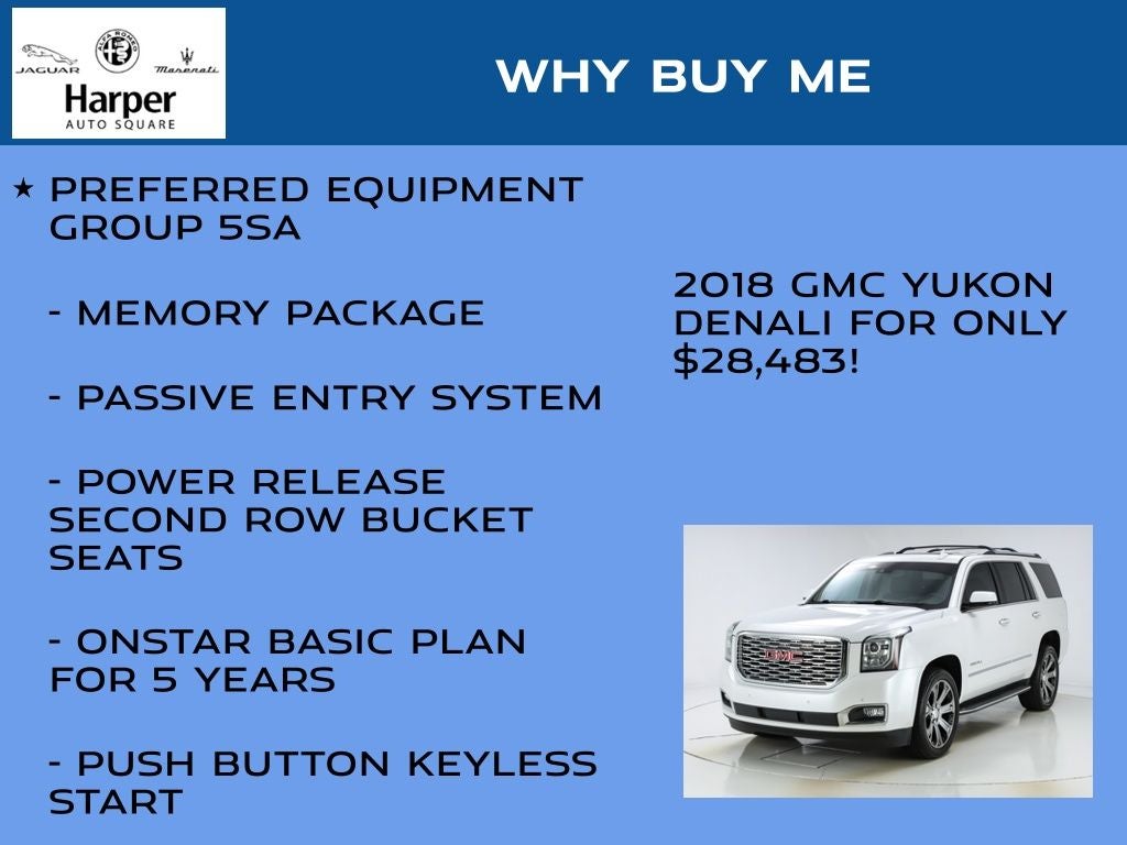 2018 GMC Yukon Denali