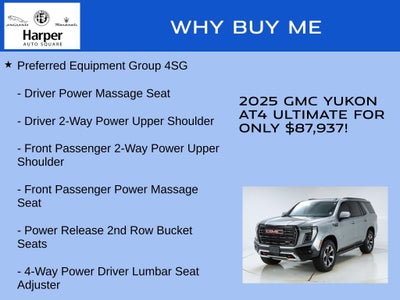2025 GMC Yukon AT4 Ultimate