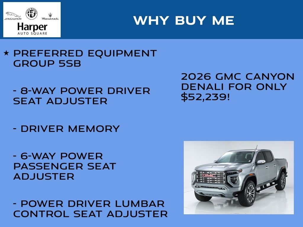 2026 GMC Canyon Denali