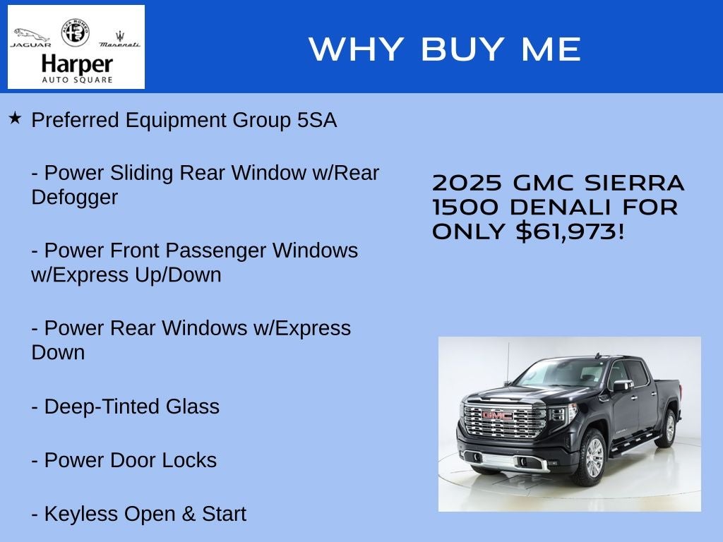 2025 GMC Sierra 1500 Denali