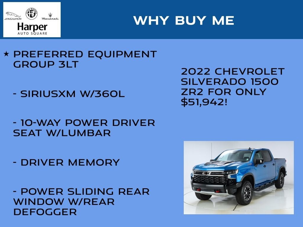 2022 Chevrolet Silverado 1500 ZR2