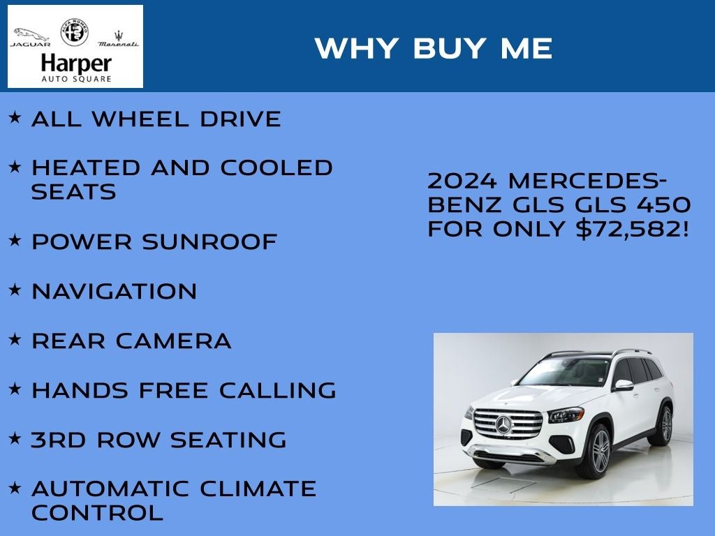 2024 Mercedes-Benz GLS GLS 450 4MATIC®