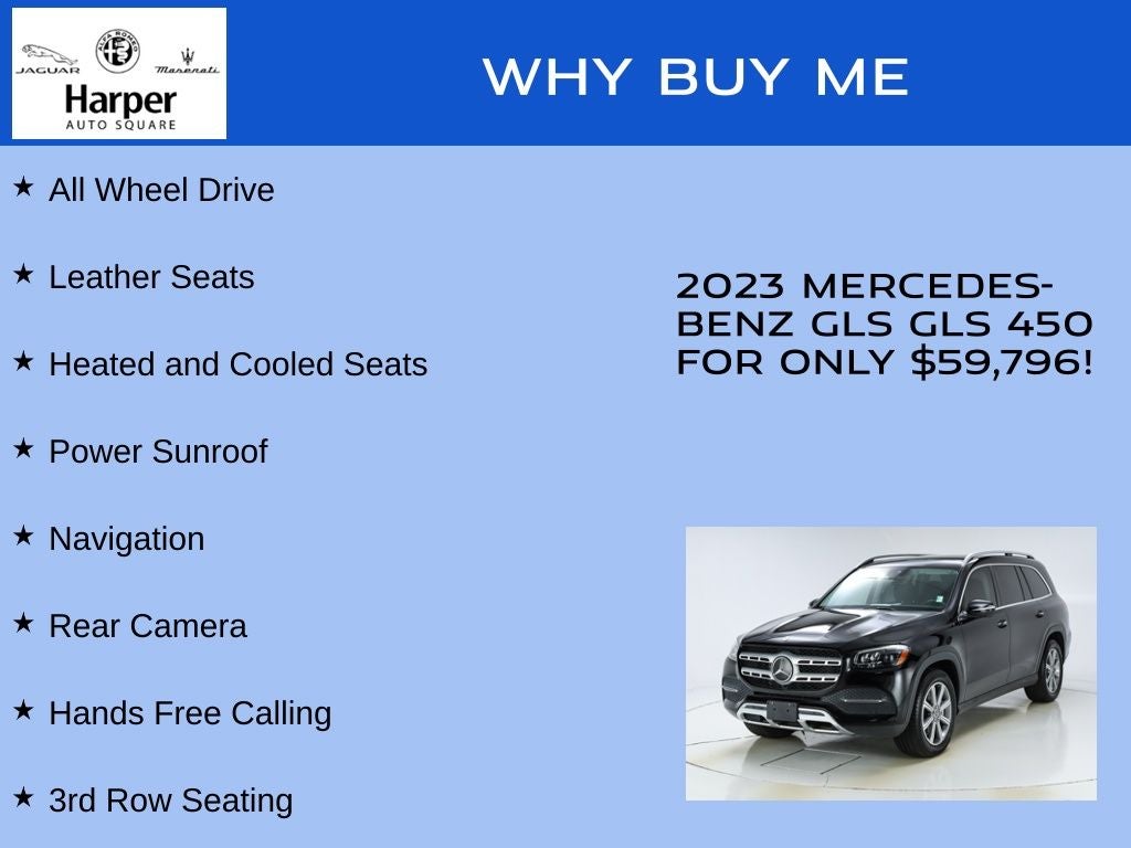 2023 Mercedes-Benz GLS GLS 450 4MATIC®