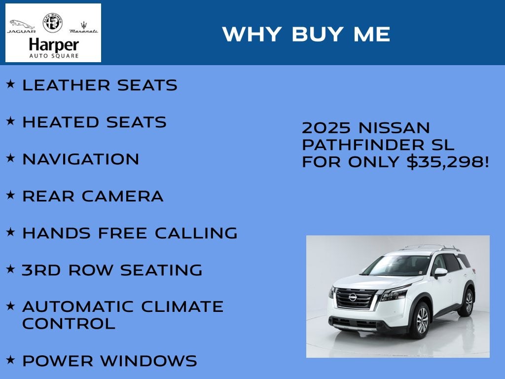 2025 Nissan Pathfinder SL