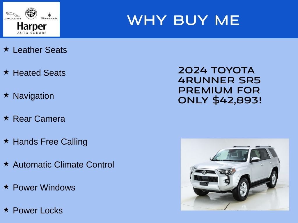 2024 Toyota 4Runner SR5 Premium