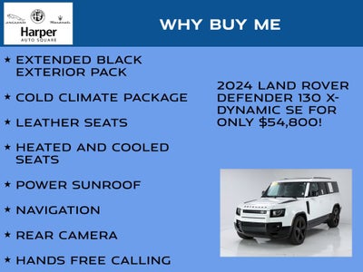 2024 Land Rover Defender 130 X-Dynamic SE