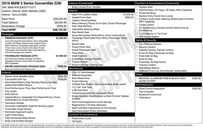 2016 BMW 2 Series 228i