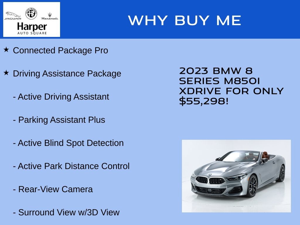 2023 BMW 8 Series M850i xDrive