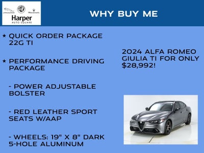 2024 Alfa Romeo Giulia Ti