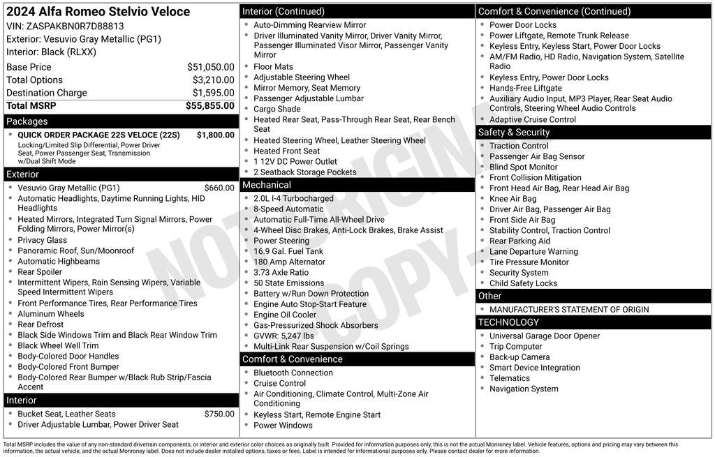 2024 Alfa Romeo Stelvio Veloce
