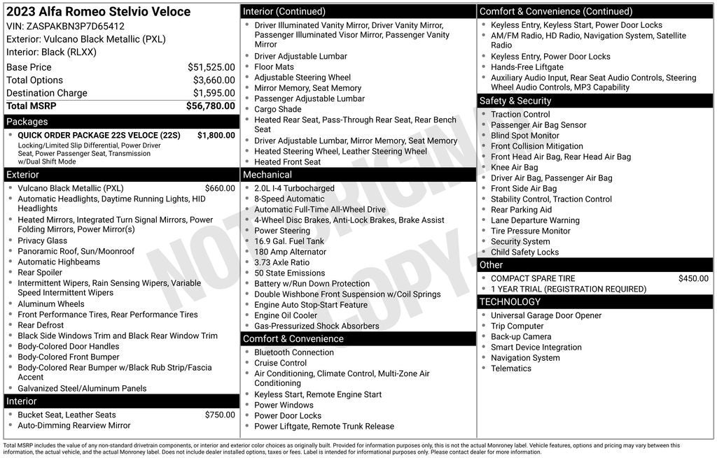 2023 Alfa Romeo Stelvio Veloce