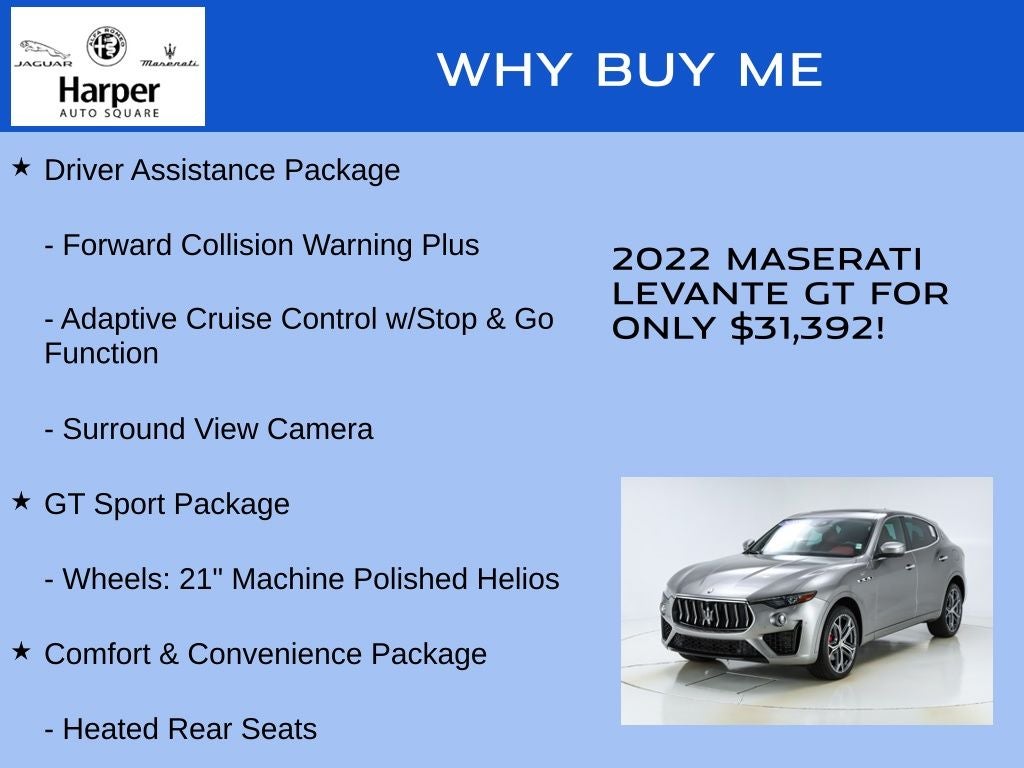 2022 Maserati Levante GT