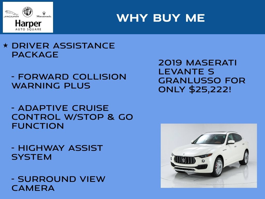 2019 Maserati Levante S GranLusso
