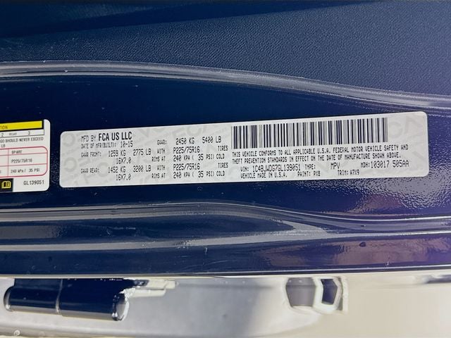 2016 Jeep Wrangler Unlimited Sport