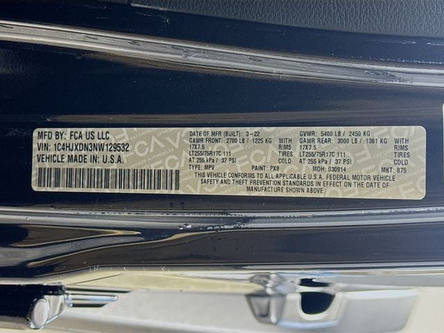 2022 Jeep Wrangler Unlimited Willys