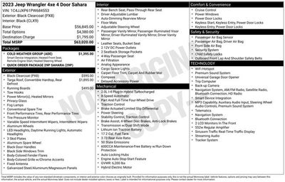2023 Jeep Wrangler Sahara 4xe