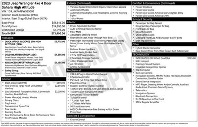 2023 Jeep Wrangler Sahara 4xe