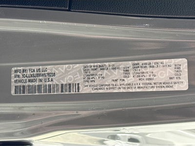 2021 Jeep Wrangler Unlimited Rubicon 392