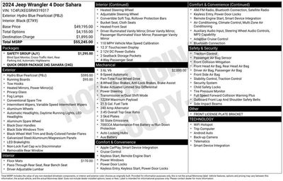 2024 Jeep Wrangler Sahara