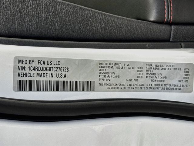 2026 Dodge Durango GT Plus