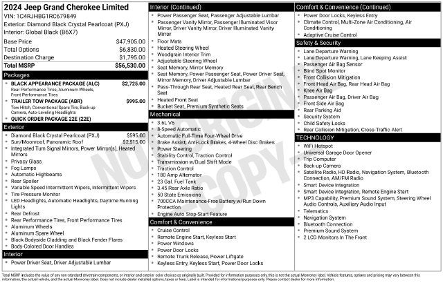2024 Jeep Grand Cherokee Limited