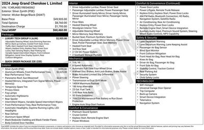2024 Jeep Grand Cherokee L Limited
