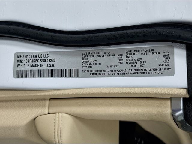 2025 Jeep Grand Cherokee L Limited