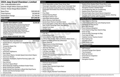 2024 Jeep Grand Cherokee L Limited