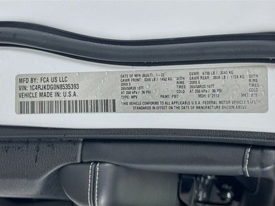 2022 Jeep Grand Cherokee L Overland