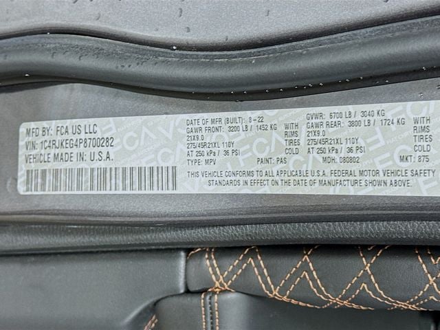 2023 Jeep Grand Cherokee L Summit