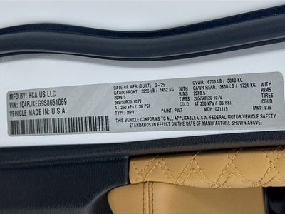 2025 Jeep Grand Cherokee L Summit