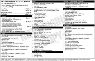 2024 Jeep Wrangler Rubicon 4xe