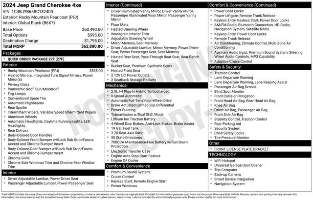 2024 Jeep Grand Cherokee 4xe