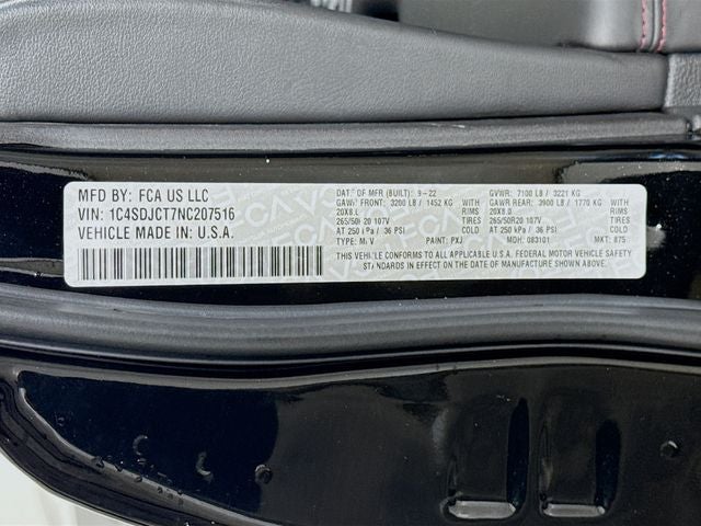 2022 Dodge Durango R/T Plus