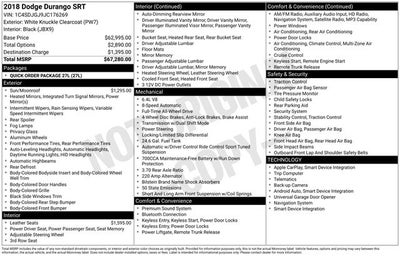 2018 Dodge Durango SRT